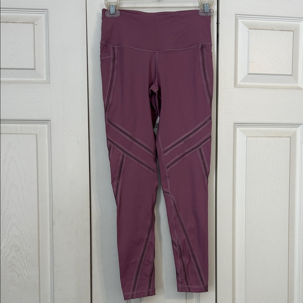 Victoria's Secret Sport Size X-Small Mauve Workout Leggings Gym Yoga Athletic